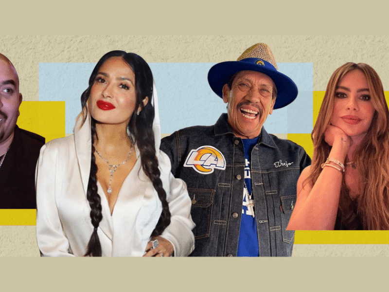 collage of latino actors