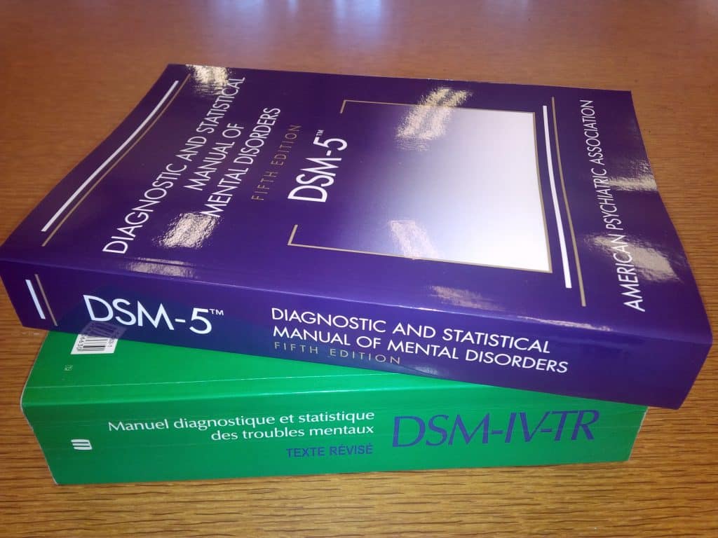 photo of the DSM book