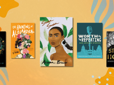graphic with book covers