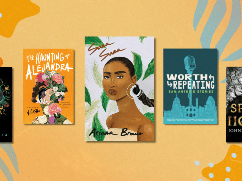 graphic with book covers