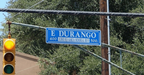 photo of street sign