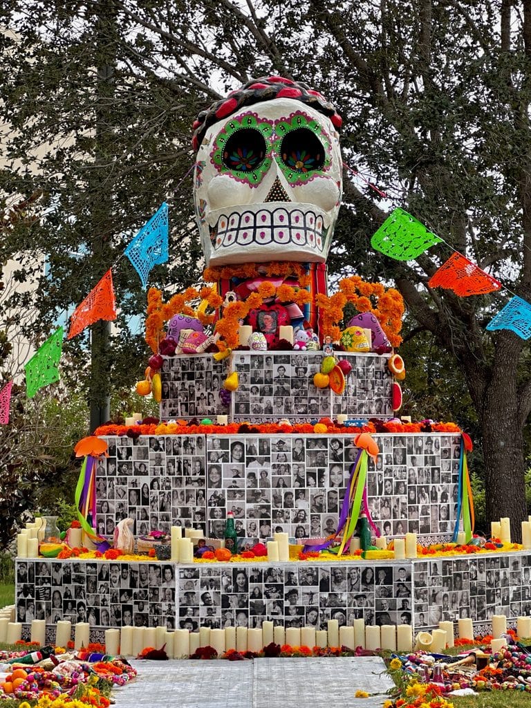 day of the dead community altar